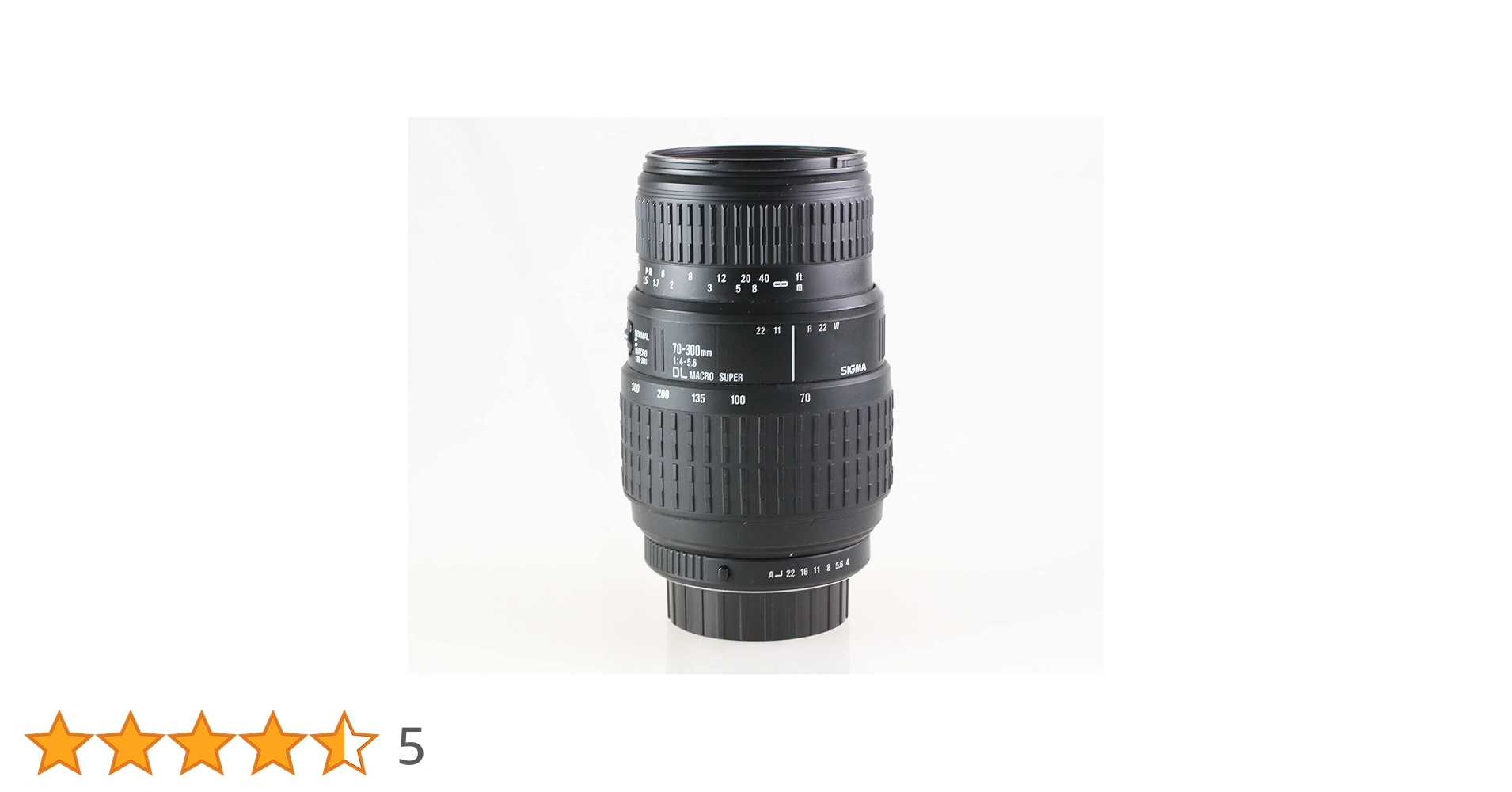 Amazon.co.jp: Sigma 70-300mm F4-5.6 DLマクロスーパーレンズ